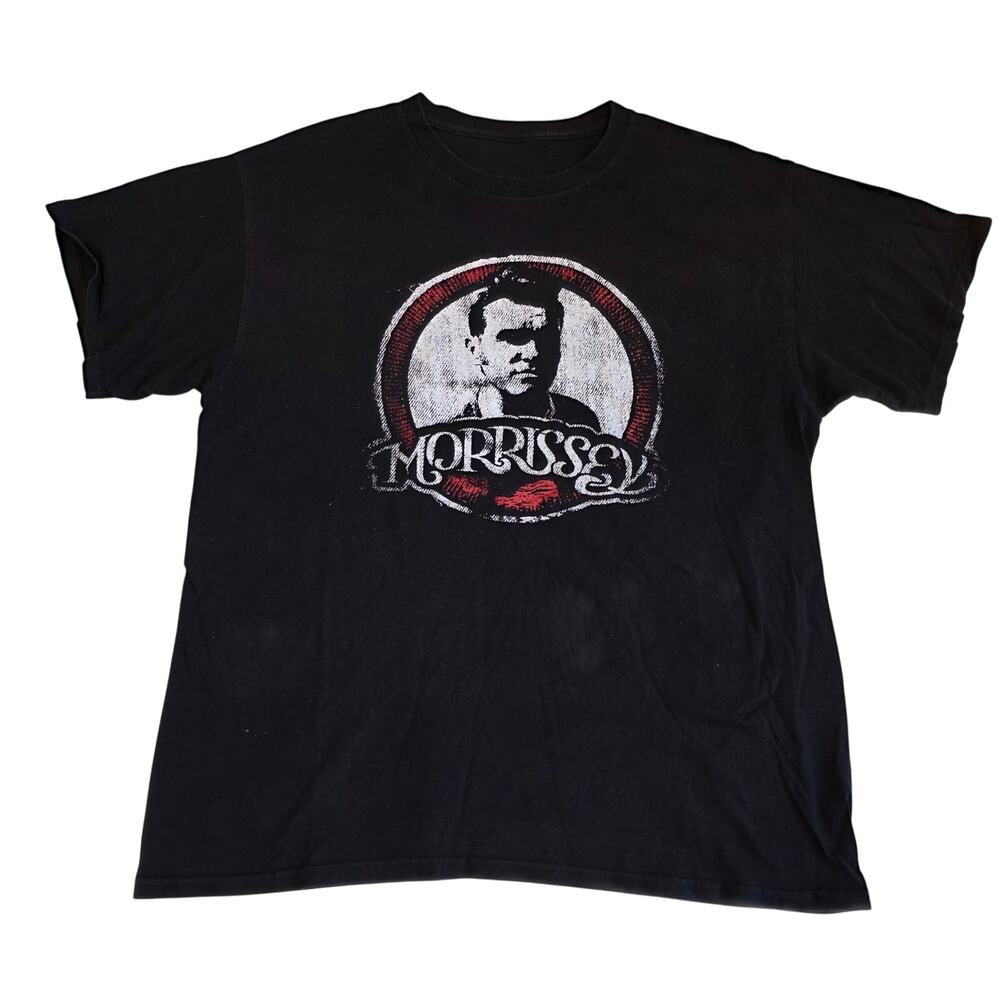 Morrissey Band T Shirt XL Black Indie Rock‎ The Smiths Concert Merch